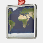 ザブルー大理石 メタルオーナメント (左)