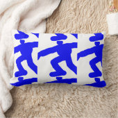 ザブルー姿 ランバークッション (ブランケット)