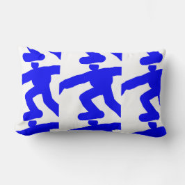 ザブルー姿 ランバークッション