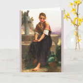 ザブレイクドピッチャーby Bouguerau カード (黄色い花)