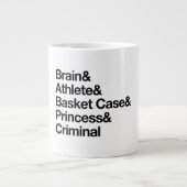 ザブレックファーストクラブクルージャンボマグ ジャンボコーヒーマグカップ (正面)