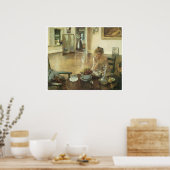 ザブレックファーストルーム1903エドムンドチャールズ・タルベル ポスター (キッチン)