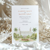 ザブレーカーズパームビーチ結婚式 招待状