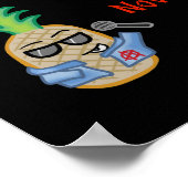 ザブロムレイン(フェイクバンドポスター)パンクパイナップル ポスター (角)