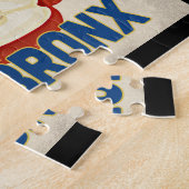 ザブロンクスニューヨークアップル – ヴィンテージトラベル ジグソーパズル (側面)