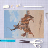 ザブロンコバスター(Frederic Remington著) 薄葉紙 (クラフト)