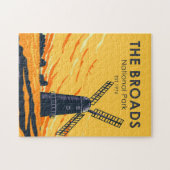 ザブロードスナショナルパークイングランドヴィンテージ ジグソーパズル (横)