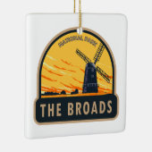 ザブロードスナショナルパークイングランドヴィンテージ セラミックオーナメント (右)