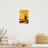 ザブロードスナショナルパークイングランドヴィンテージ ポスター (キッチン)