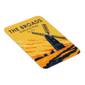 ザブロードスナショナルパークイングランドヴィンテージ マグネット (右側)