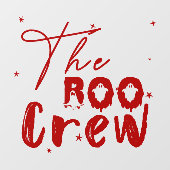 ザブークルーハロウィーンブー ウィンドウサイン (シート)