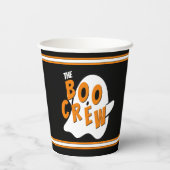 ザブークルー幽霊ファミリーハローウィンパーティブラック 紙コップ (裏面)