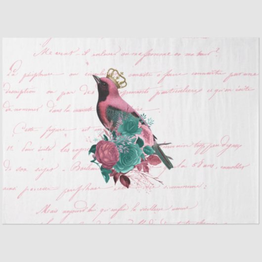 ザブーケシリーズデザイン114 薄葉紙 (正面)