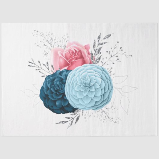 ザブーケシリーズデザイン161 薄葉紙 (正面)