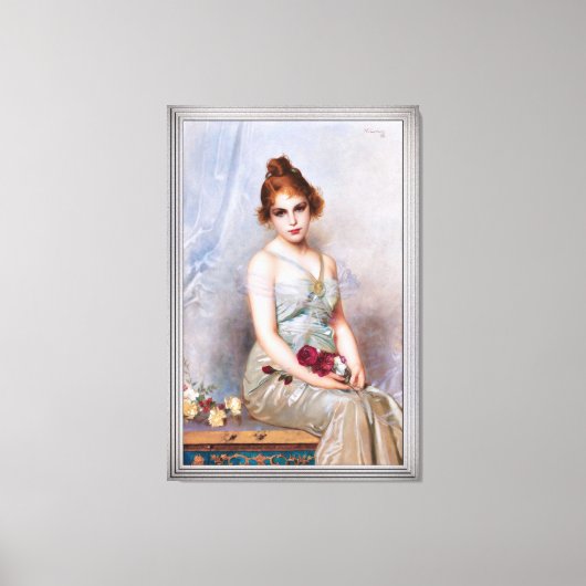 ザブーケバイヴィットリオMatteo Corcos キャンバスプリント (正面)