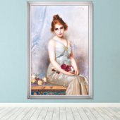 ザブーケバイヴィットリオMatteo Corcos キャンバスプリント (インサイチュ (ウッドフロア))