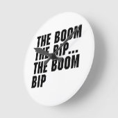 ザブームのBip ラウンド壁時計 (傾斜)