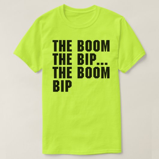 ザブームのBip Tシャツ (デザイン正面)