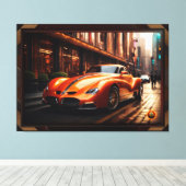 ザブーメランRTZスポーツクーペ キャンバスプリント (インサイチュ (ウッドフロア))