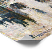 ザブールバードモンマルトル1897バイカミーユ・ピサロ ポスター (角)