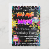 ザプクールレイスパーソナライズされた招待状 招待状 (正面)