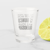 ザプライズ最高のブンコサイコロ ショットグラス (裏面)