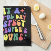 ザプライド月と虹 キッチンタオル (四つ折り)