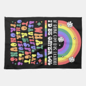 ザプライド月と虹 キッチンタオル (横)