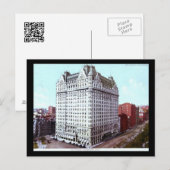 ザプラザホテルニューヨークシティヴィンテージ ポストカード (正面/裏面)