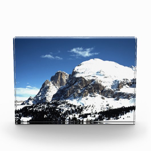 ザプラットコフェルとランコフェルイタリアホリデーカードポー フォトブロック (正面)