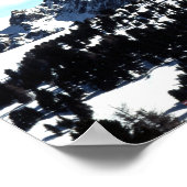 ザプラットコフェルとランコフェルイタリアホリデーカード ポスター (角)