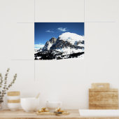 ザプラットコフェルとランコフェルイタリアホリデーカード ポスター (キッチン)