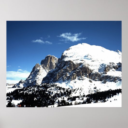 ザプラットコフェルとランコフェルイタリアホリデーカード ポスター (正面)