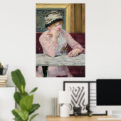ザプラム・バイ・マネ印象派絵画の ポスター (ホームオフィス)