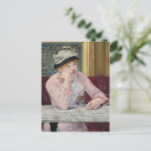 ザプラム・バイ・マネ印象派絵画の ポストカード (スタンド正面)