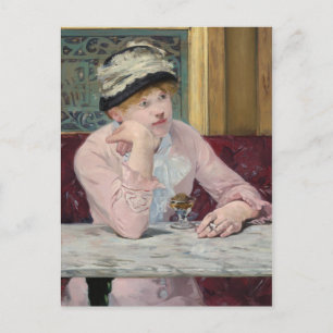 ザプラム・バイ・マネ印象派絵画の ポストカード