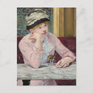 ザプラム・バイ・マネ印象派絵画の ポストカード