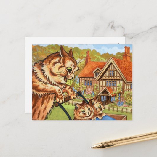 ザプラム・ライド・バイ・ルイ・ワイン シーズンポストカード (正面/裏面インサイチュ)