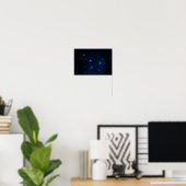 ザプリアデス星団 ポスター (ホームオフィス)