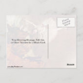 ザプリマバレリーナ（ロシタマウリ）Edgar Degas著 ポストカード (裏面)