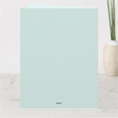 ザプリンスと私ハッピー12誕生日 カード (裏面)