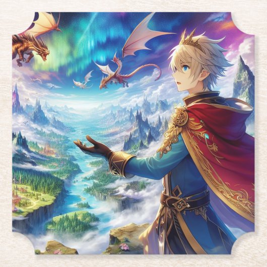 ザプリンスドラゴン ペーパーコースター (正面)