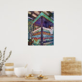 ザプリンセスとピーエドムンドゥラックファインアート ポスター (キッチン)