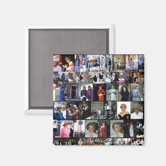 ザプリンセスダイアナコレクションモンタージュ1 マグネット (正面/裏面)