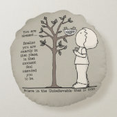 ザプレイス ラウンドクッション (裏面)