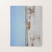 ザプレーリーサスカチュワンカナダオールドトラクター ジグソーパズル (縦)