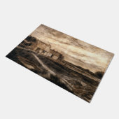 ザプロテスタントバーンヴァンゴッホフロアマット ドアマット (アングル)