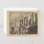 ザプロピレア，アテネ ポストカード (正面/裏面)