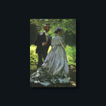 ザプロメナダース、別名クロード・モネのベビーカー キャンバスプリント<br><div class="desc">クロード・モネのプロメナダース(通称ベビラーやバジル、カミーユ)と勉強(1865年)はヴィンテージの印象派アートポートレートの一つ絵画だ素晴らし。愛する若いカップルが公園でロマンチックな散歩をする。彼女は長い白いガウンをエレガント着て、彼はスーツと帽子をファンシー着ている。家の外で新郎新婦結婚。アーティストについて:クロード・モネ(1840-1926)は印象派の運動の創始者であフランスのり絵画、その絵画の大部分は「空中に浮かぶ」(野外に浮かぶ)スタイル印象派の風景である。</div>