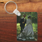 ザプロメナダース、別名クロード・モネのベビーカー キーホルダー (正面)